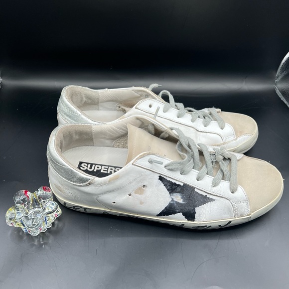 Preloved Golden Goose Superstar Classic White Leather EU 41. - Picture 2 of 8